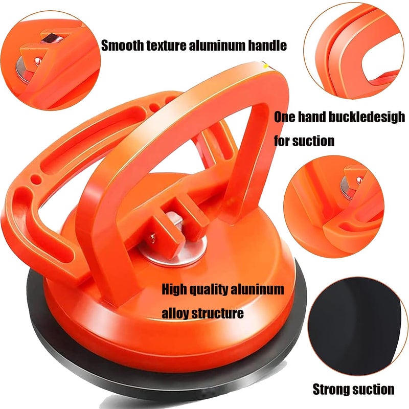 vohamok Car Dent Puller Repair Kit,Powerful Car Suction Cup Dent Puller Kit Handle Lifter,Car Dent Removal Kit,Car Dent Remover Tools for Auto Body Dents Remove,Glass,Screen,Tiles Lifting Objects Moving (B) - Image 3